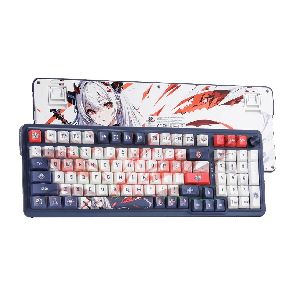 Redragon Eisa K686AK-RGB-PRO Μηχανικό Gaming πληκτρολόγιο Wired / 2.4G / BT