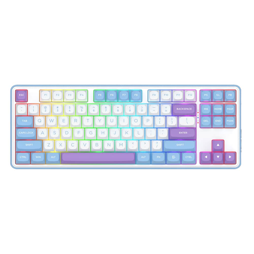 Redragon Star Blade Pro K707WBP-RGB-PRO Μηχανικό Gaming πληκτρολόγιο Wired / 2.4G / BT