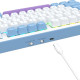 Redragon Star Blade Pro K707WBP-RGB-PRO Μηχανικό Gaming πληκτρολόγιο Wired / 2.4G / BT