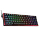 Redragon Pollux K628-RGB Μηχανικό Ενσύρματο Gaming πληκτρολόγιο (Black)