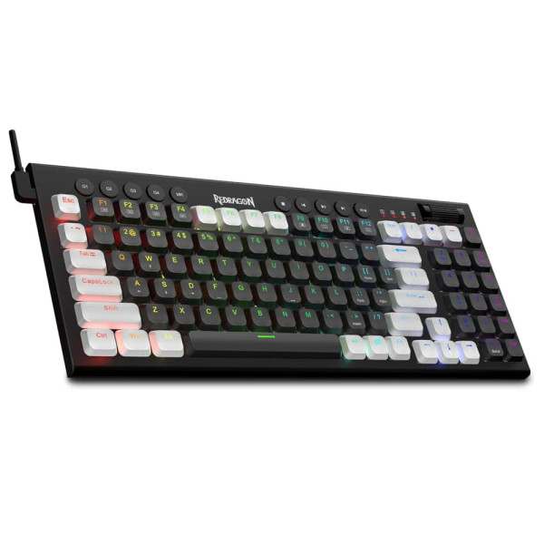 Redragon Sion K653-RGB Μηχανικό Ενσύρματο Low Profile Gaming πληκτρολόγιο