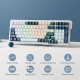 Redragon Eisa K686WB-RGB-PRO Μηχανικό Gaming πληκτρολόγιο Wired / 2.4G / BT