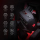 Redragon Bullseye M806-RGB Ενσύρματο Gaming Ποντίκι (Μαύρο)