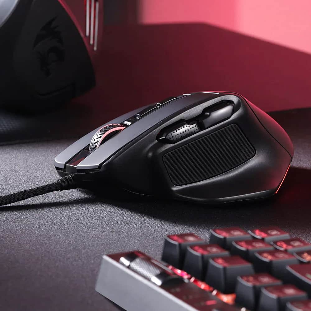 Redragon Bullseye M806-RGB Ενσύρματο Gaming Ποντίκι (Μαύρο)