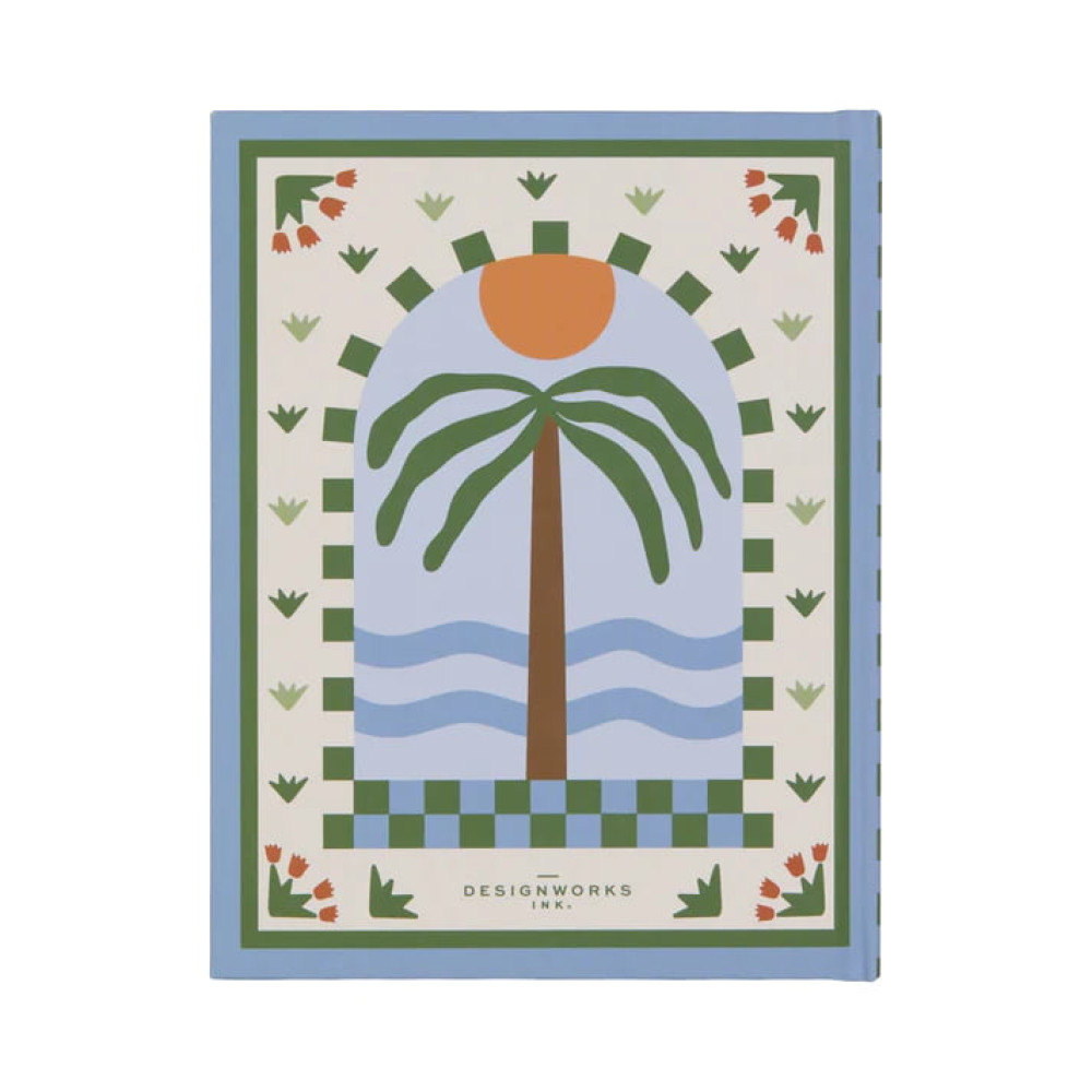 Desighworks Vintage Ημερολόγιο A Dopo Palm - 6" X 7.75"