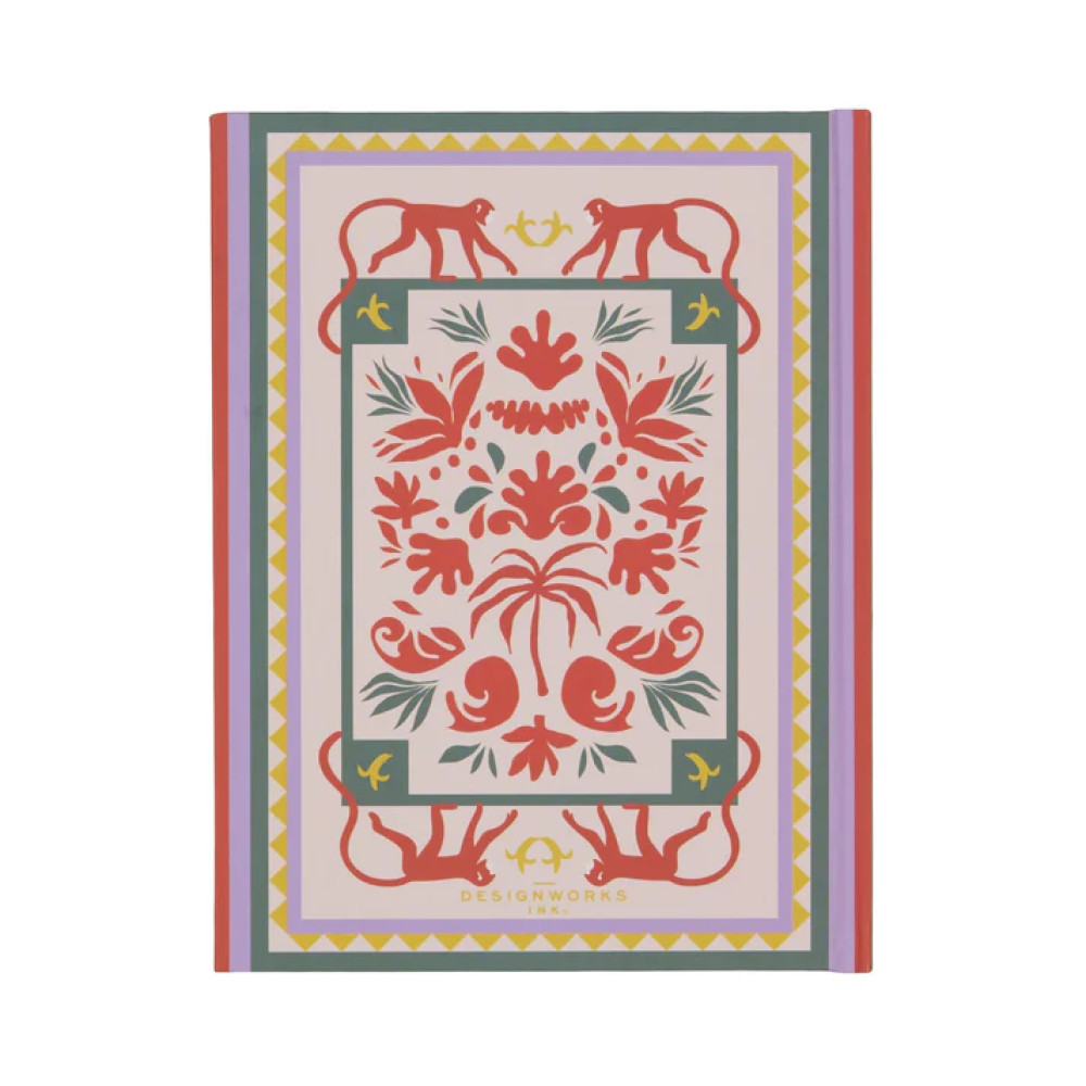Desighworks Vintage Ημερολόγιο A Dopo Monkey - 6" X 7.75"