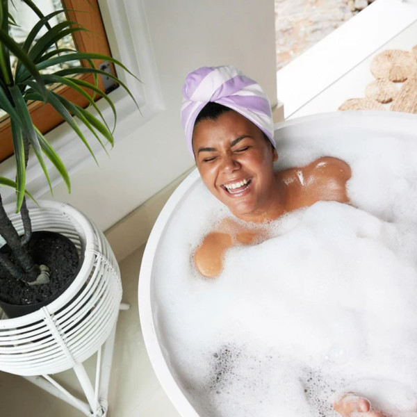 Dock & Bay Πετσέτα μαλλιών 63 x 26 cm - Lombok Lilac