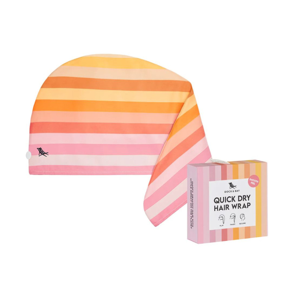 Dock & Bay Πετσέτα μαλλιών 63 x 26 cm - Miami Sorbet
