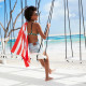 Dock & Bay Cabana Πετσέτα Θαλάσσης Μικροΐνών 200 x 90 cm - Waikiki Coral