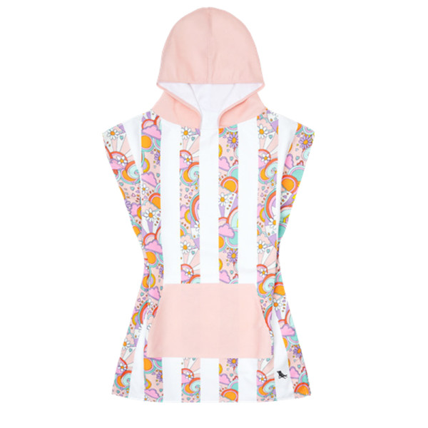 Dock & Bay Παιδικό Πόντσο Μικροΐνών 3-5 Ετών - Pink Power