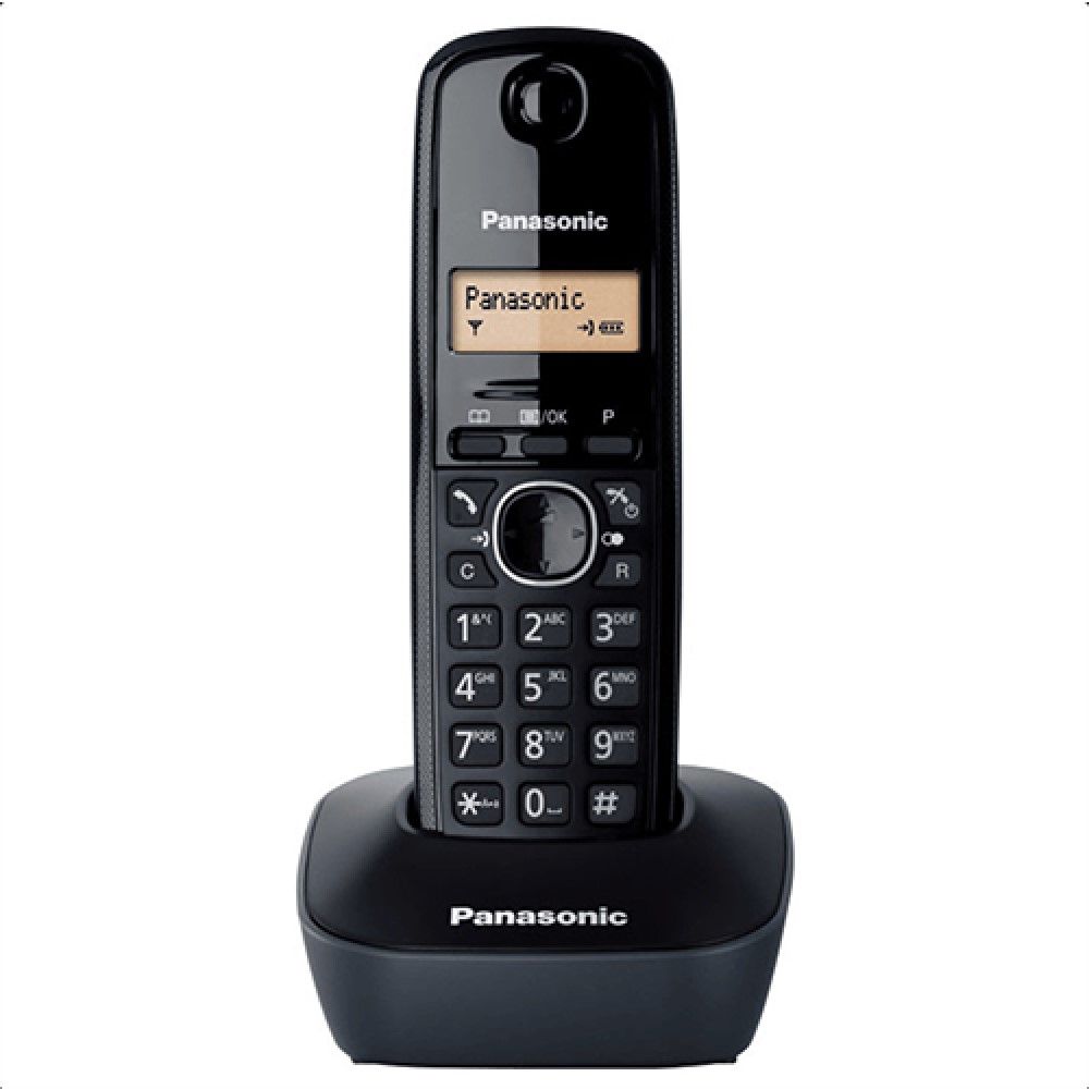 Ασύρματο Τηλέφωνο Panasonic KX-TG1611 (Μαύρο)