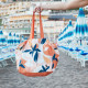 Dock & Bay Επαναχρησιμοποιούμενη τσάντα από 100% ανακυκλώσιμα υλικά - Terracotta Tropics