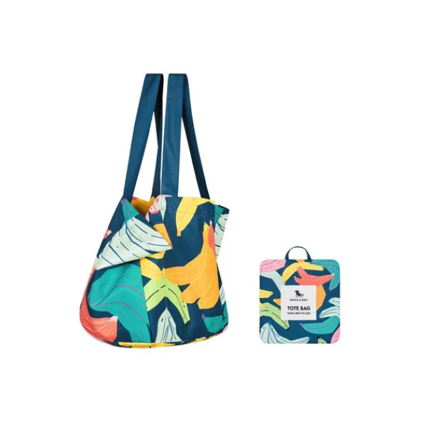 Dock & Bay Επαναχρησιμοποιούμενη τσάντα από 100% ανακυκλώσιμα υλικά - Bananarama