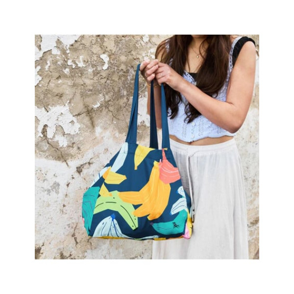 Dock & Bay Επαναχρησιμοποιούμενη τσάντα από 100% ανακυκλώσιμα υλικά - Bananarama