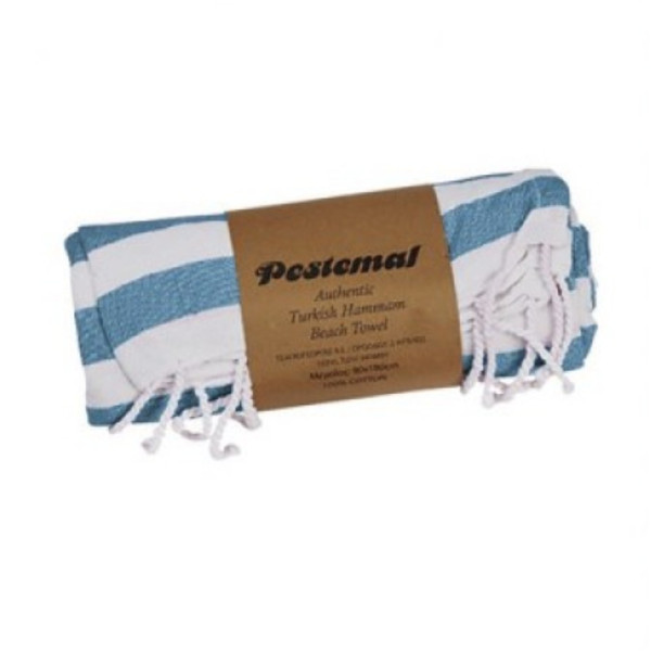 Summertiempo Βαμβακερή Πετσέτα Θαλάσσης 180 x 90 cm (Γαλάζιο)