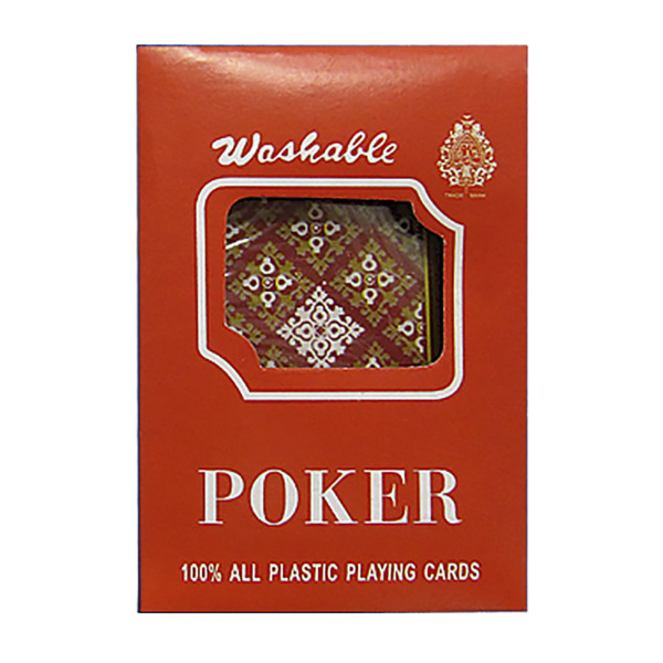 Τράπουλα Πλαστική (Κόκκινο)