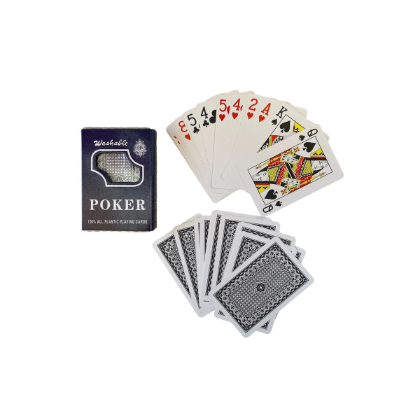 Τράπουλα Πλαστική (Μπλε)