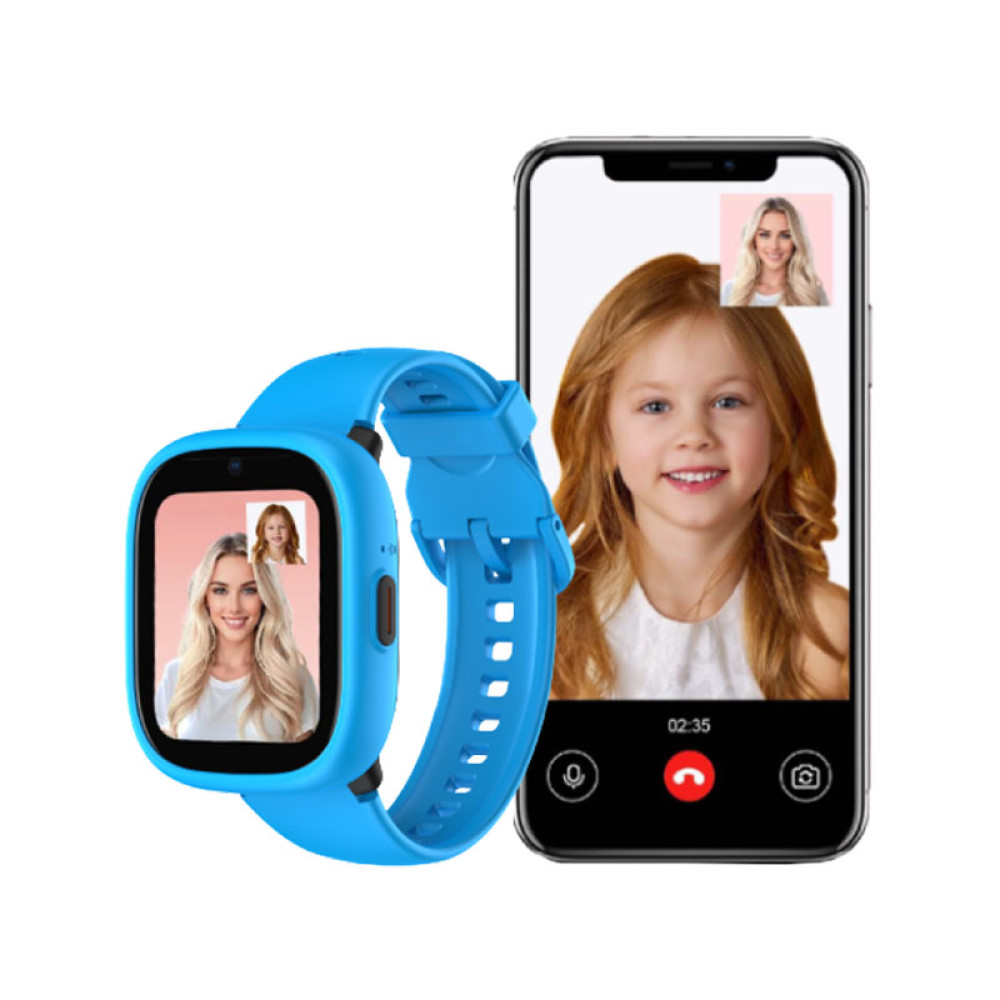 Kiddoboo Smartwatch x Lagenio WatchMe 4G K3 Gen2 (Blue/Black)
