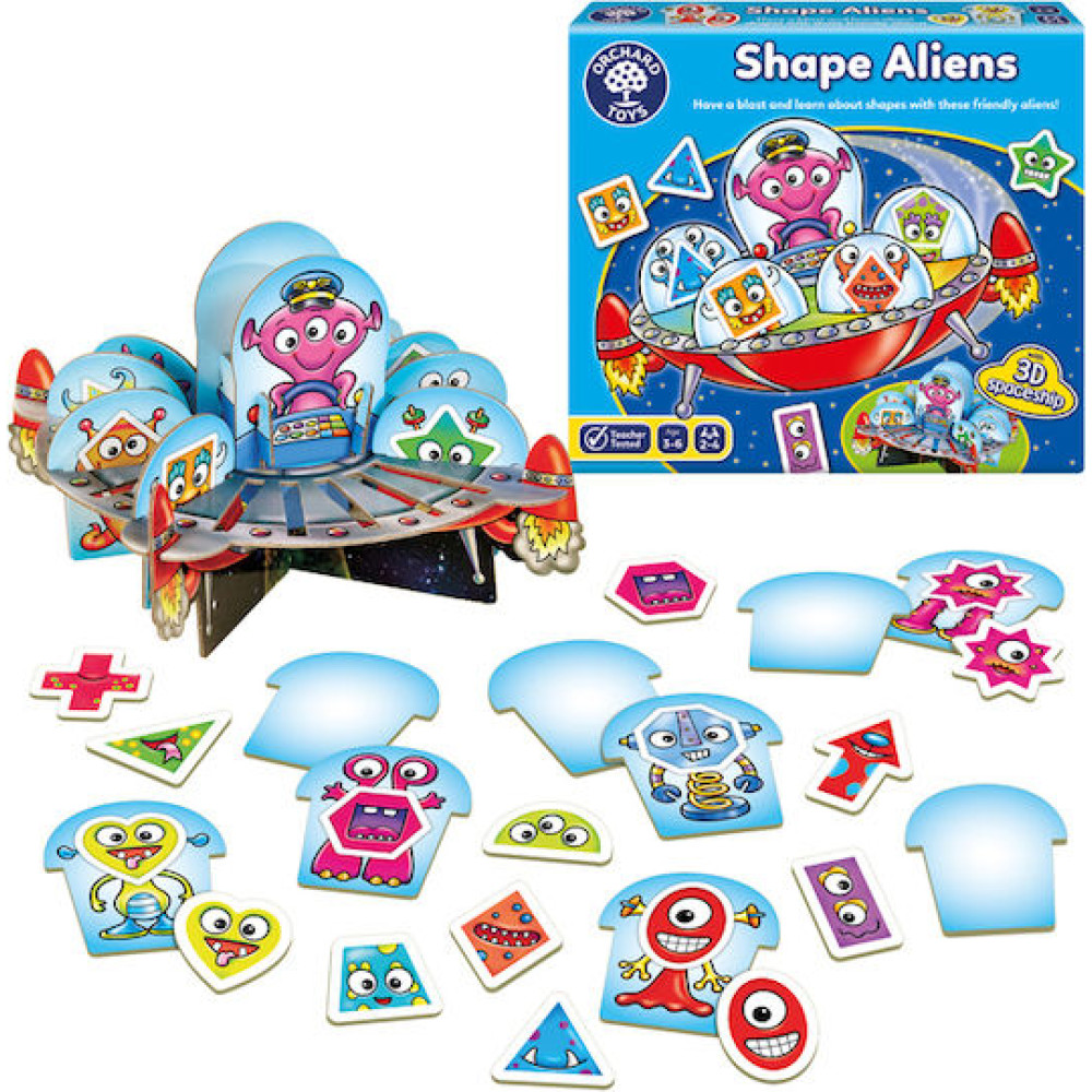 Orchard Toys Shape Aliens 3+ Ετών