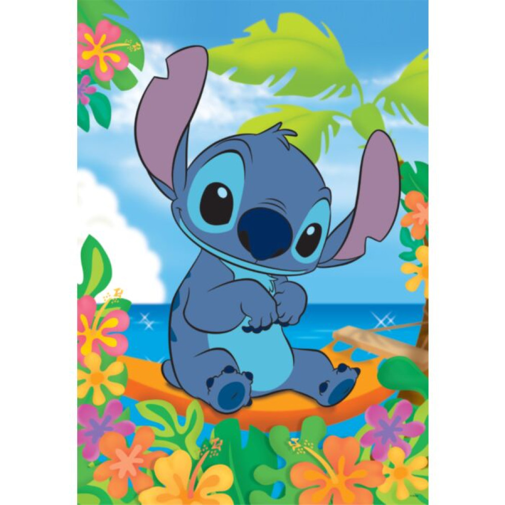 Clementoni Παιδικό Παζλ Super Color Disney Stitch (104  τμχ)