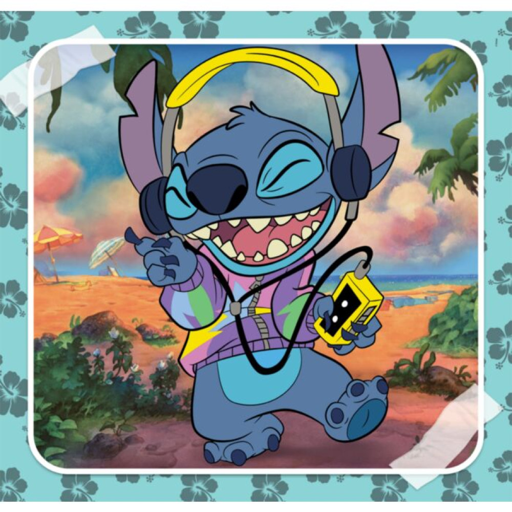 Clementoni Παιδικό Παζλ Super Color Disney Stitch (3x48 τμχ)