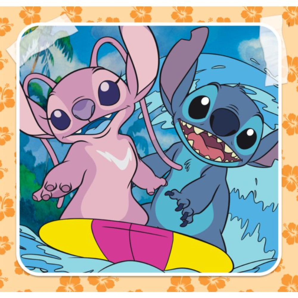 Clementoni Παιδικό Παζλ Super Color Disney Stitch (3x48 τμχ)