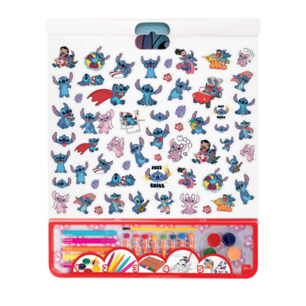 Giga Block Σετ Ζωγραφικής Disney Stitch 5 Σε 1 