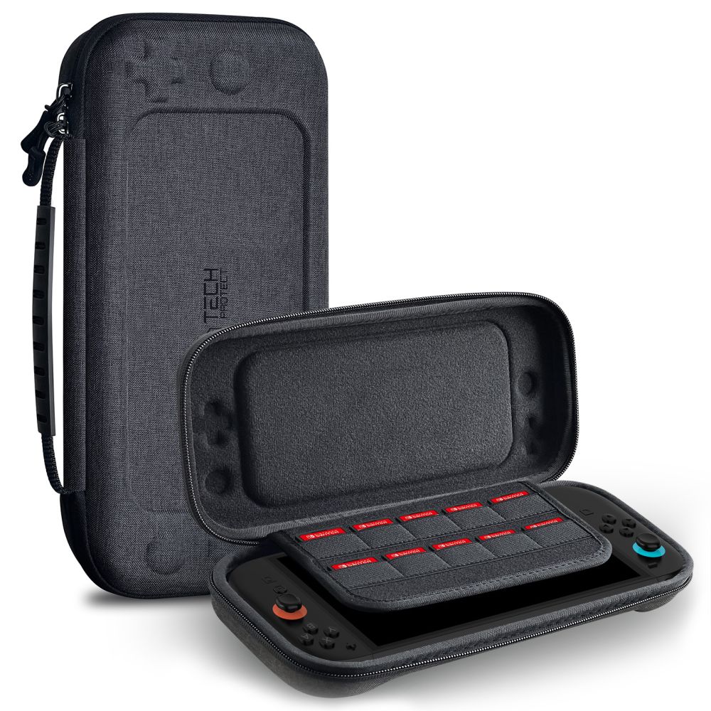 Tech-Protect HardPouch θήκη για Nintendo Switch 2 (Dark Grey) 