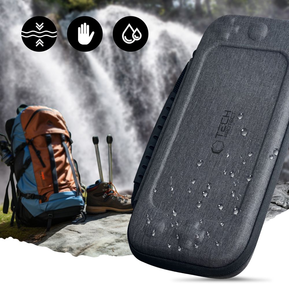 Tech-Protect HardPouch θήκη για Nintendo Switch 2 (Dark Grey) 