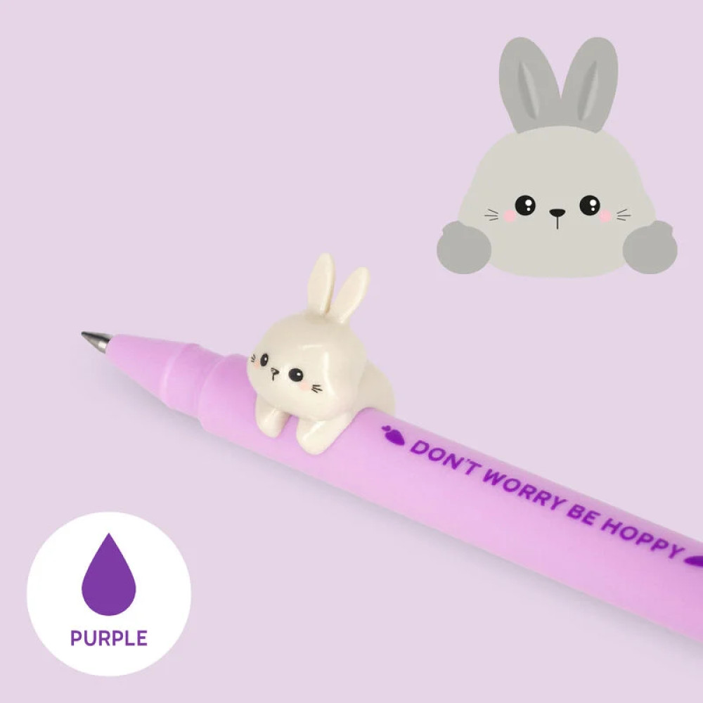 Legami VCPP0009 Gel Pen Lovely Friends - Bunny 
