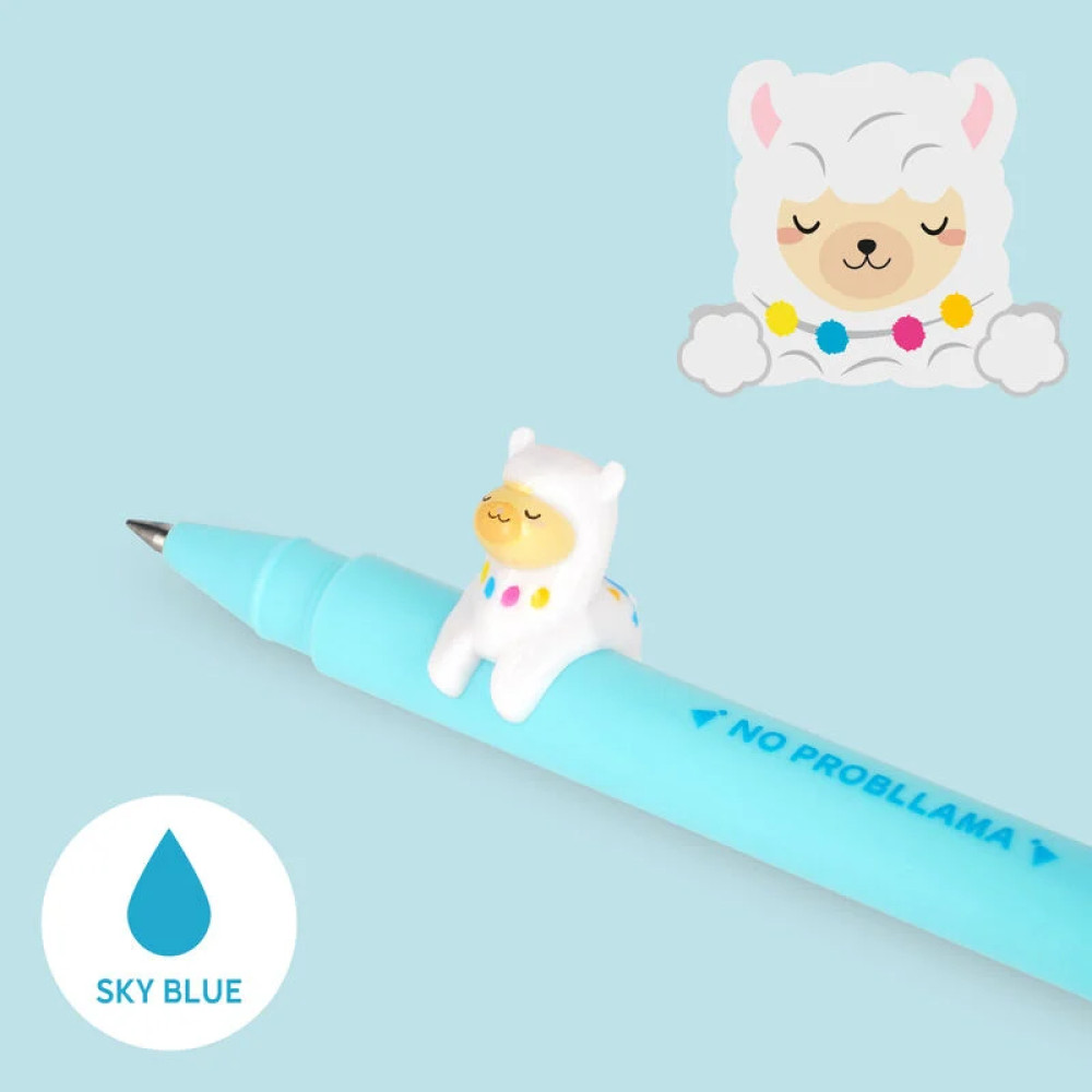 Legami VCPP0010 Gel Pen Lovely Friends - Llama