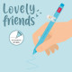 Legami VCPP0010 Gel Pen Lovely Friends - Llama
