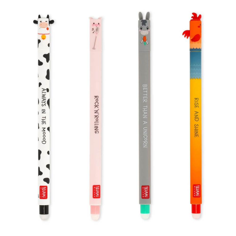 Legami VEPSET0011 Σετ Gel Pens - Farm Sweet Farm