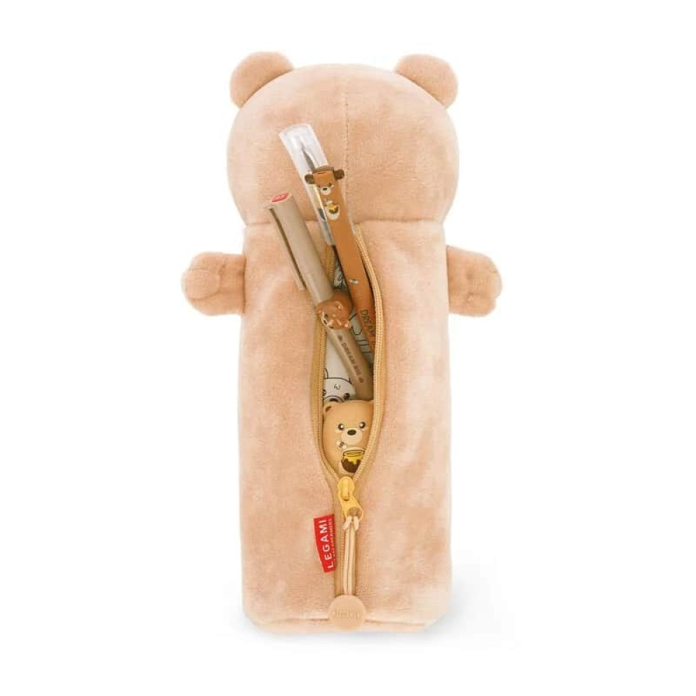 Legami VPPC0002 Κασετίνα Pencil Case Super Soft! - Teddy Bear