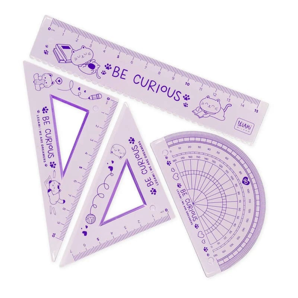 Legami VRS0002 Geometry set - You Rule Kitty
