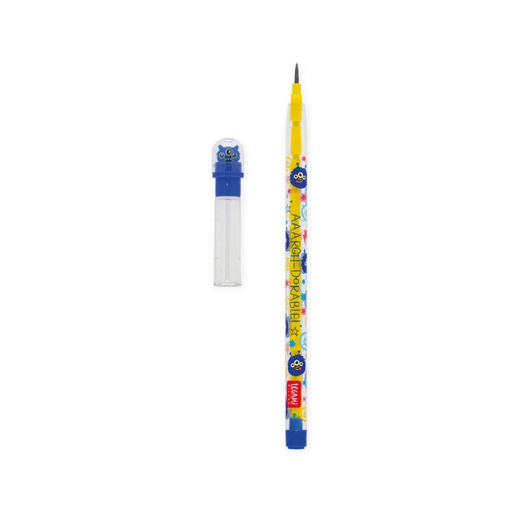 Legami VSTE0003 Stackable Pencils Μολύβι με Γόμα Take a Tip - Monster