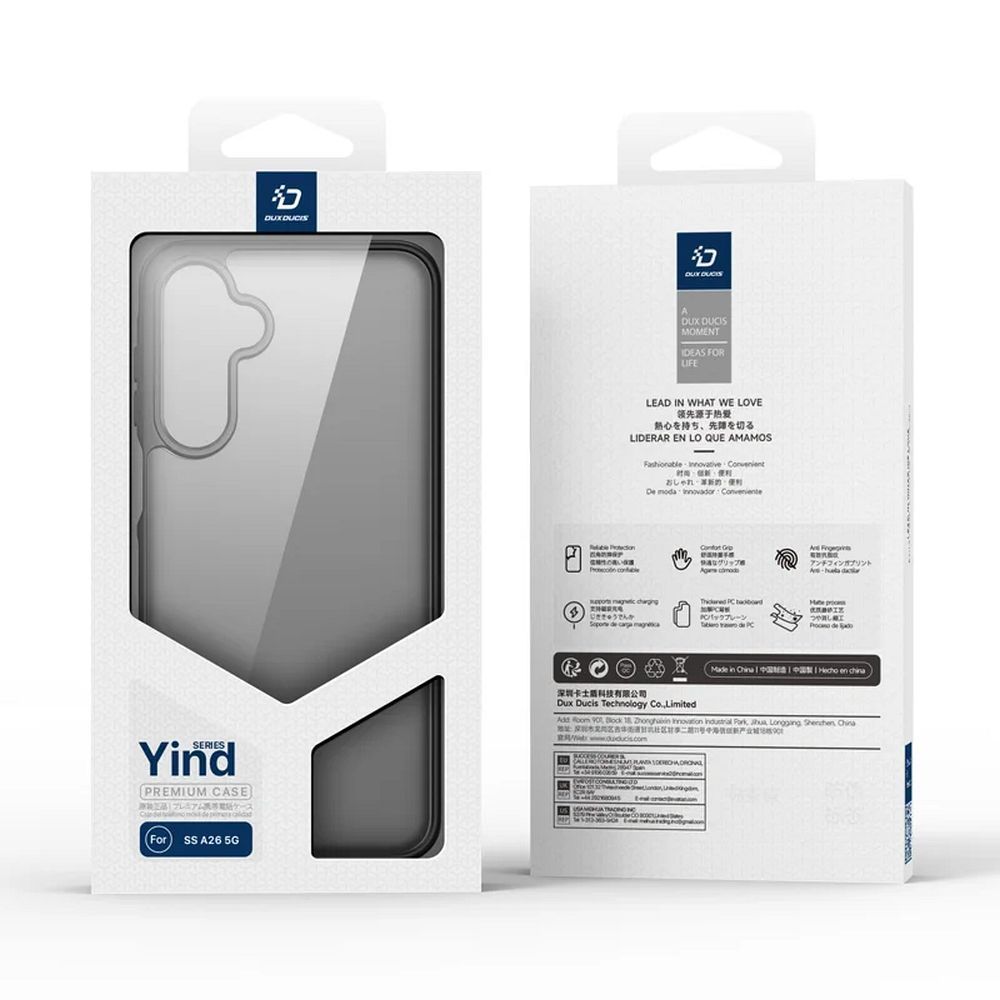 Dux Ducis Θήκη YIND για Samsung Galaxy A26 5G (Μαύρο)