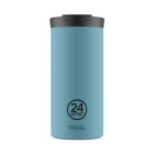24Bottles Travel Tumbler Ανοξείδωτο Ποτήρι Θερμός 0.60lt (Powder Blue)