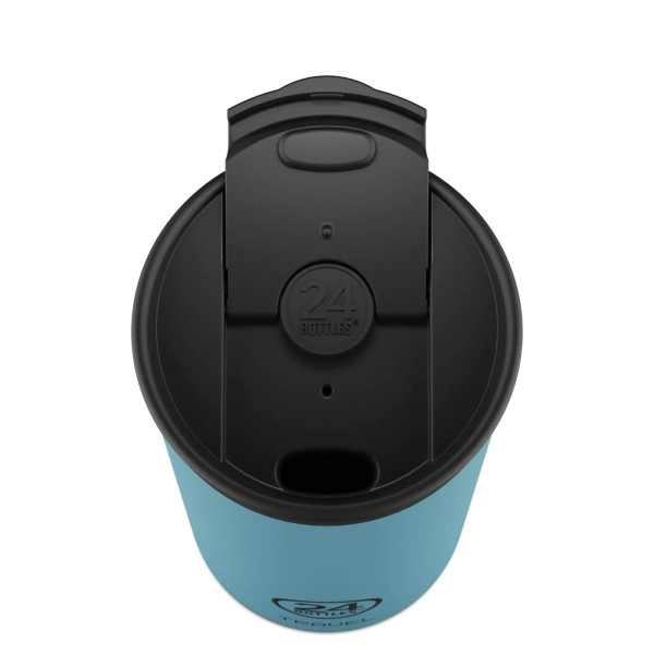 24Bottles Travel Tumbler Ανοξείδωτο Ποτήρι Θερμός 0.60lt (Powder Blue)