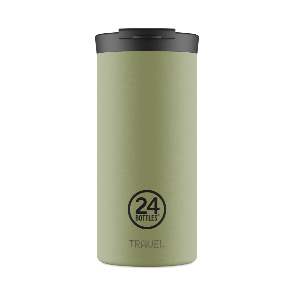 24Bottles Travel Tumbler Ανοξείδωτο Ποτήρι Θερμός 0.60lt (Sage)