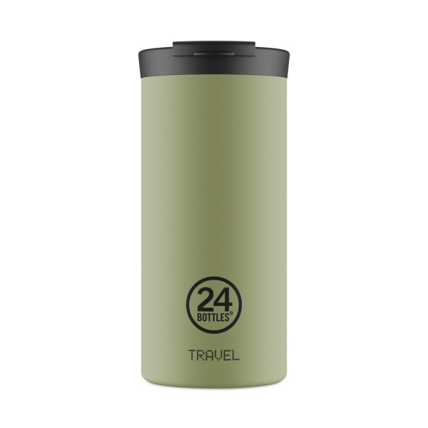 24Bottles Travel Tumbler Ανοξείδωτο Ποτήρι Θερμός 0.60lt (Sage)