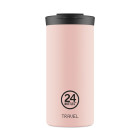 24Bottles Travel Tumbler Ανοξείδωτο Ποτήρι Θερμός 0.60lt (Powder Pink)