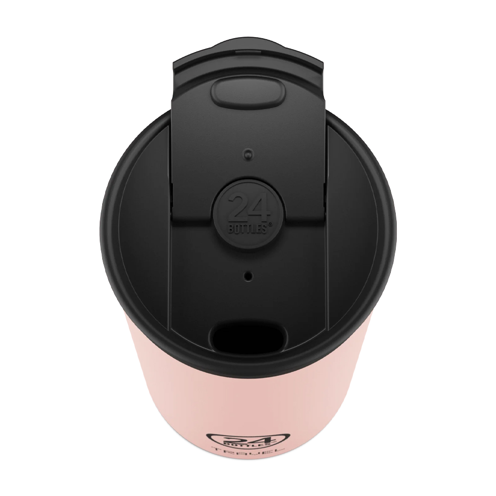 24Bottles Travel Tumbler Ανοξείδωτο Ποτήρι Θερμός 0.60lt (Powder Pink)