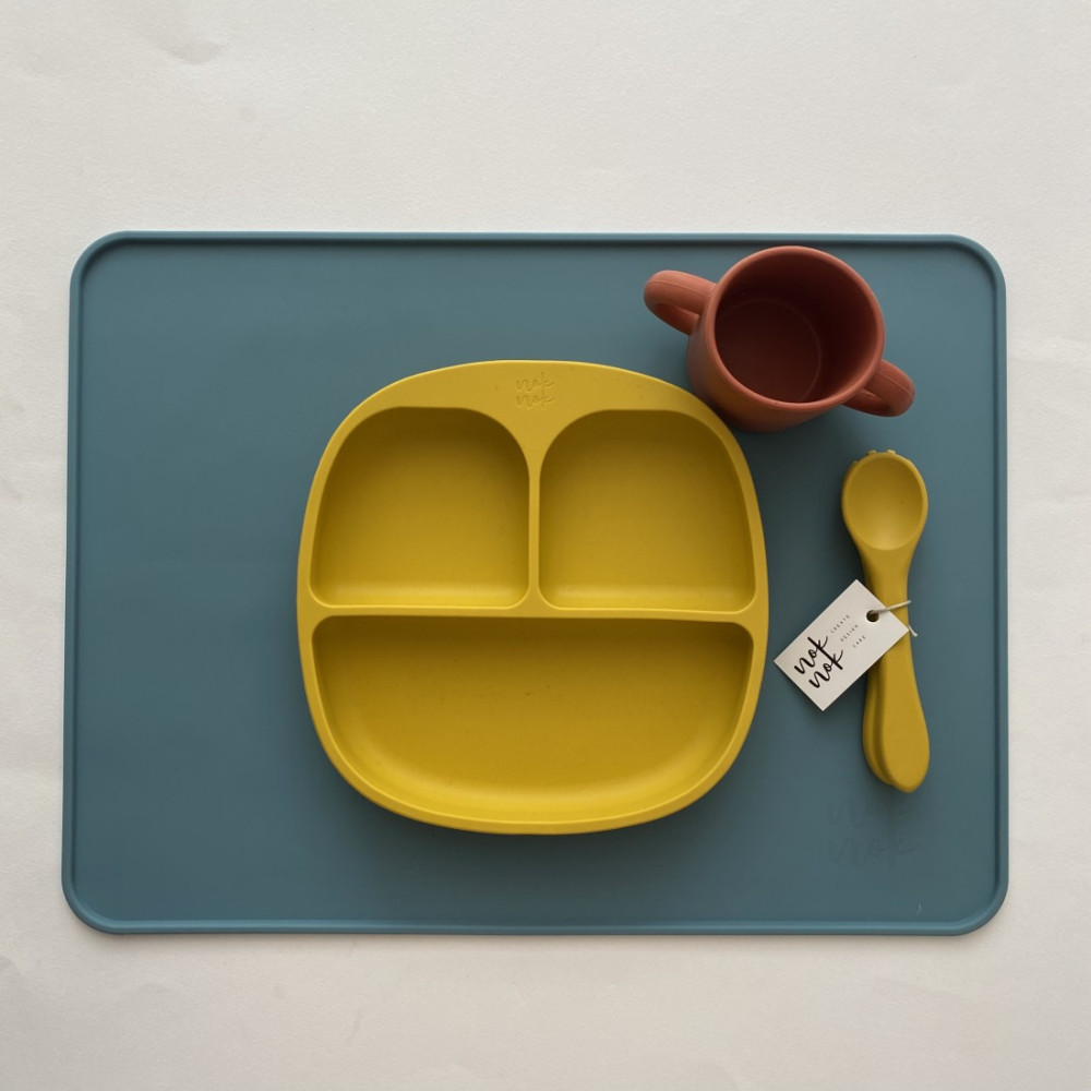 Nok Nok Nino Σουπλά Σιλικόνης  40 x 30 cm Smoke Blue