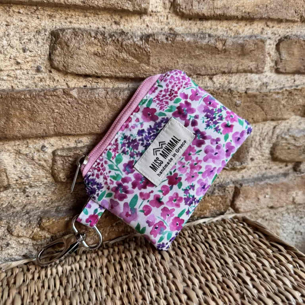 Miss Minimal Key Chain Μπρελόκ Πορτοφολάκι Olia