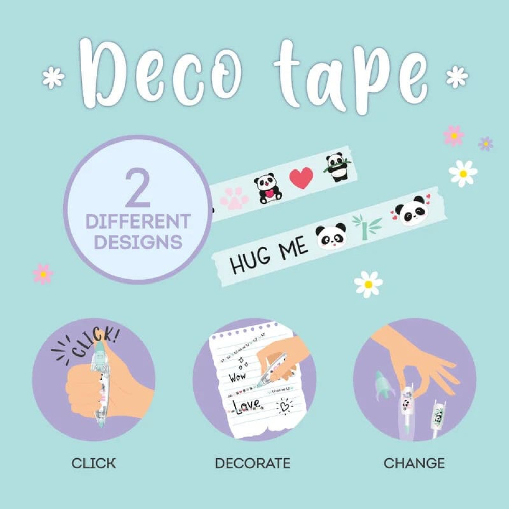Legami VDT0002 Deco Tape Panda