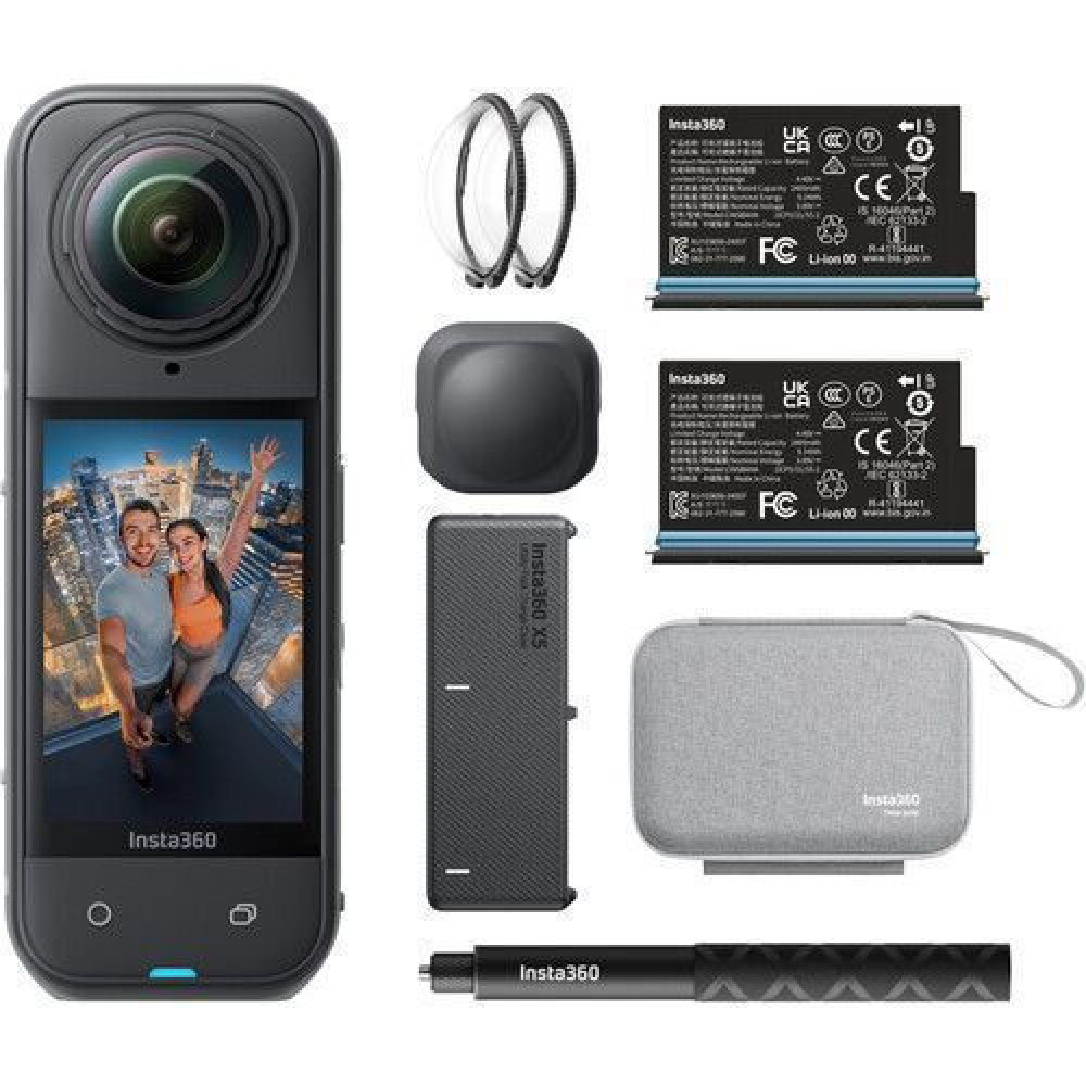 Insta360 X5 Action Camera 8K Essentials Bundle