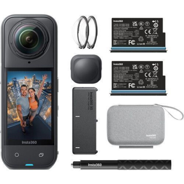 Insta360 X5 Action Camera 8K Essentials Bundle
