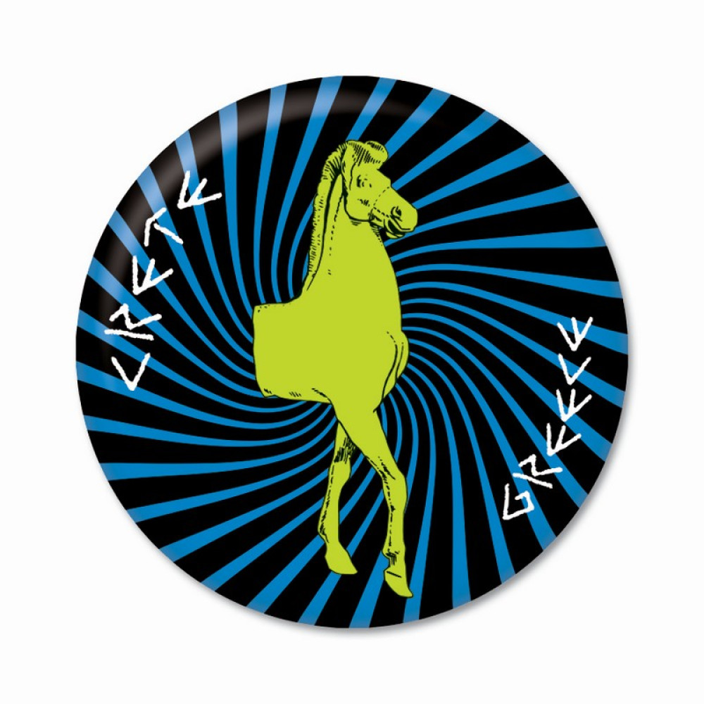 Thinkofgreece Μαγνητάκι 5.9cm Horse Crete