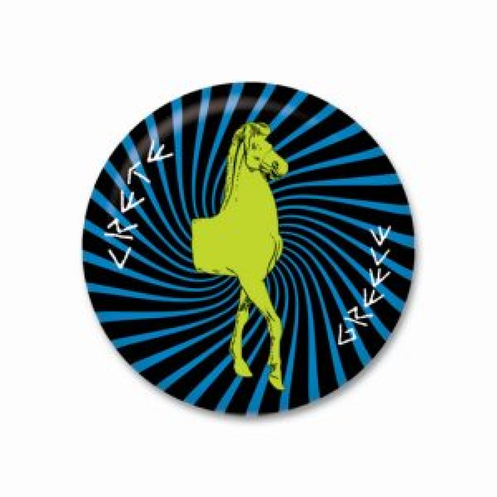 Thinkofgreece Μαγνητάκι 3.8cm Horse Crete